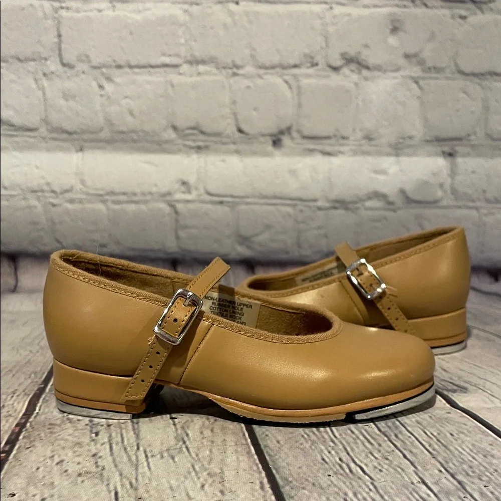 Bloch Tan Kids Tap Shoes with Strap